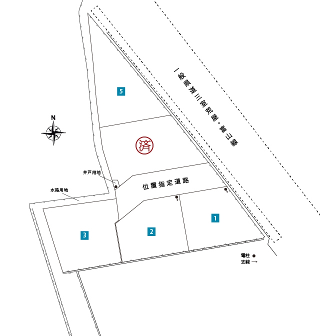 区画図1：コンフォートタウン本郷東３期